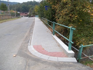Rekontrukce chodníku "Hořansko"